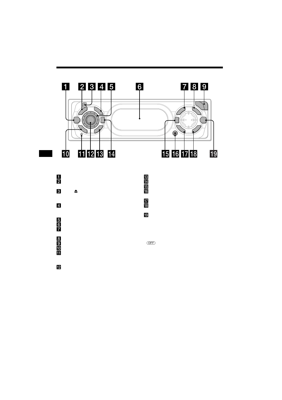 Lage und funktion der teile und bedienelemente, Lage und funktion der teile und, Bedienelemente | Sony CDX-CA700X User Manual | Page 32 / 148
