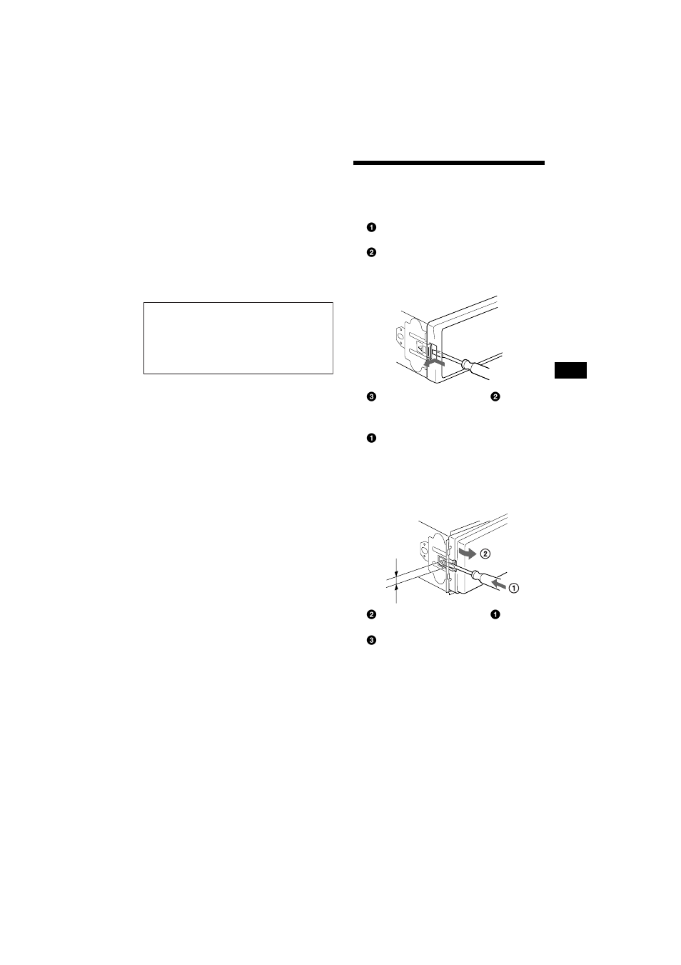 Ausbauen des geräts | Sony CDX-CA700X User Manual | Page 55 / 148