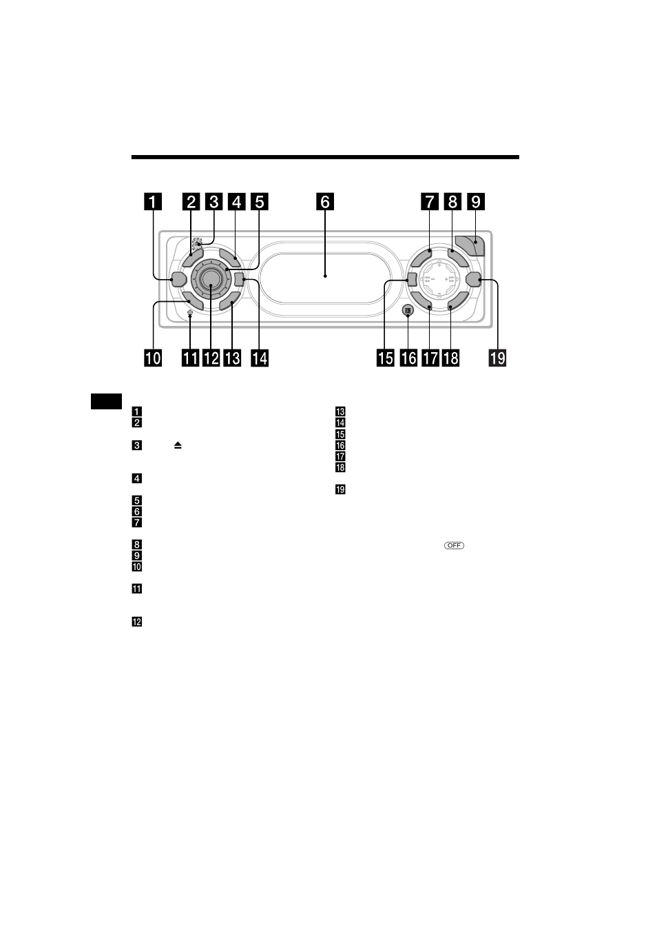 Posizione dei comandi | Sony CDX-CA700X User Manual | Page 92 / 148