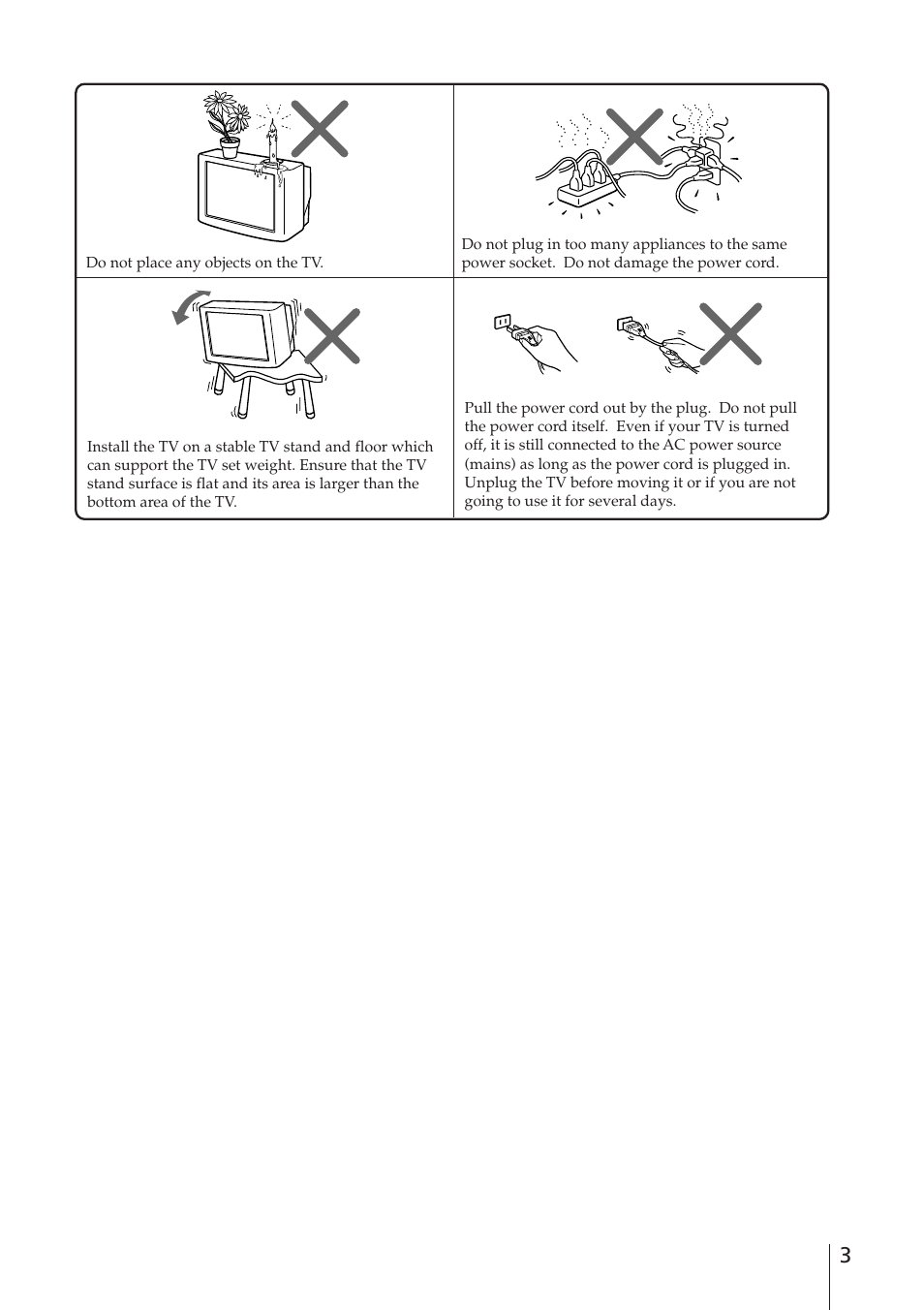 Sony WEGA KV-DR34 User Manual | Page 3 / 37