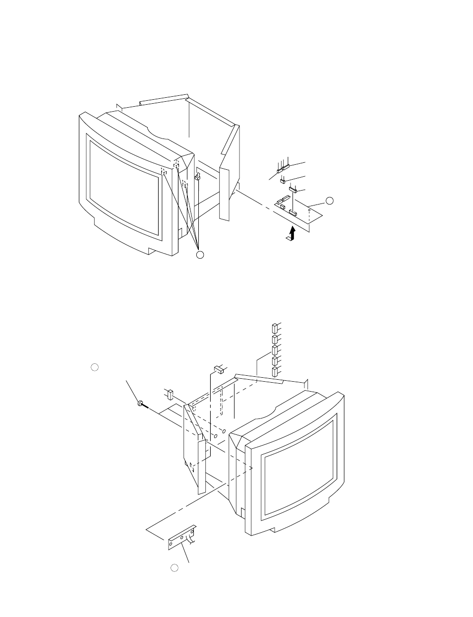 5. l2 board removal, 6. i/o terminal board assy removal | Sony CPD-520GST9 User Manual | Page 18 / 55