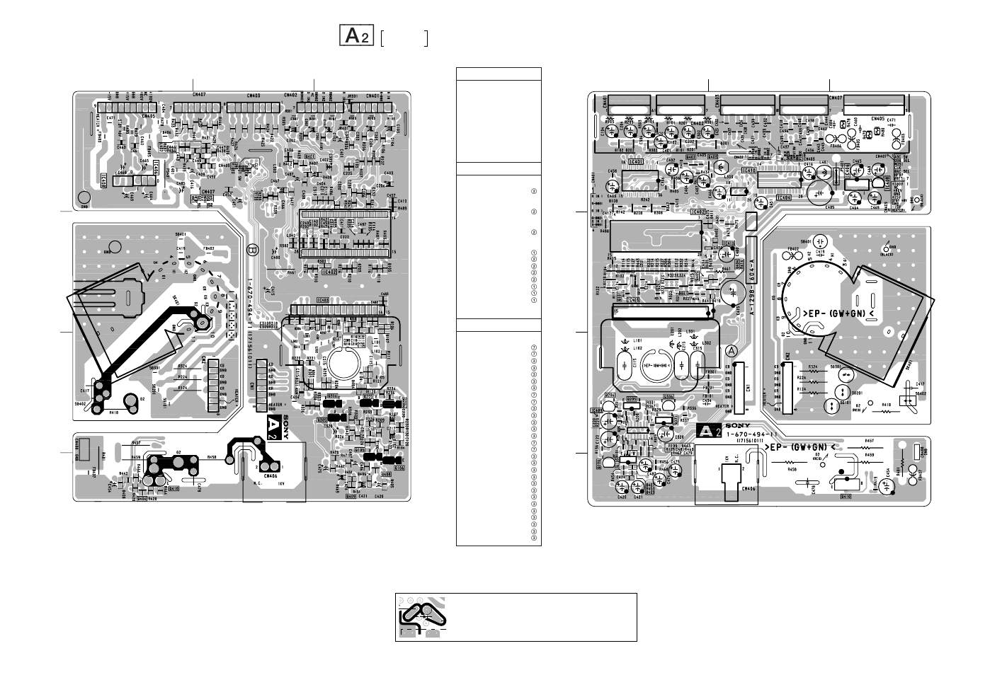 Bc d 1 2 3 a, Bc d 1 2 3 | Sony CPD-520GST9 User Manual | Page 33 / 55