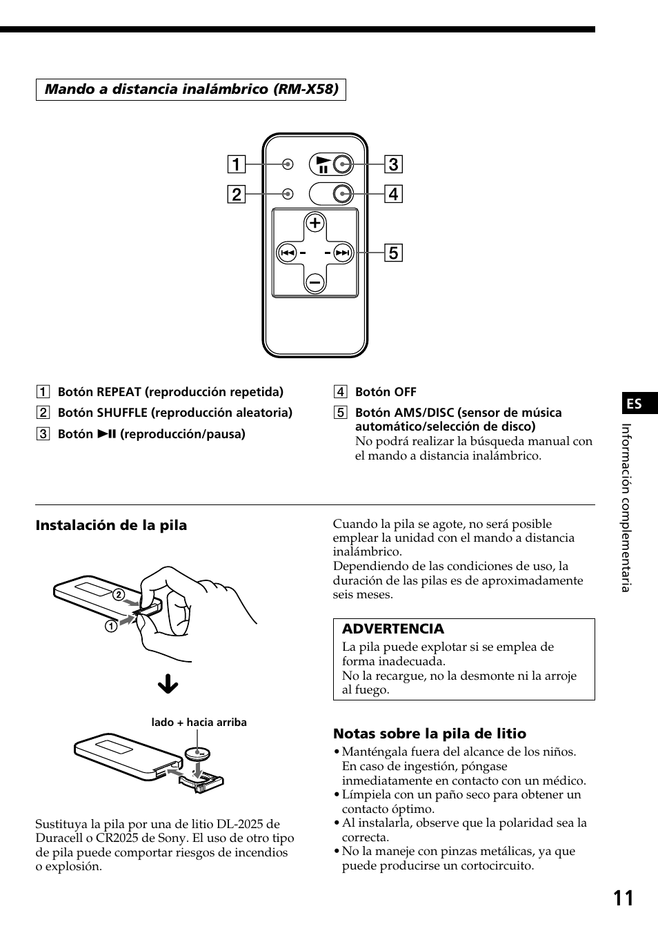 Sony CDX-525RF User Manual | Page 23 / 52