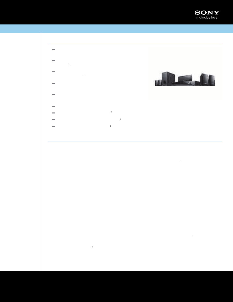 Sony BRAVIA DAV-DZ175 User Manual | 2 pages