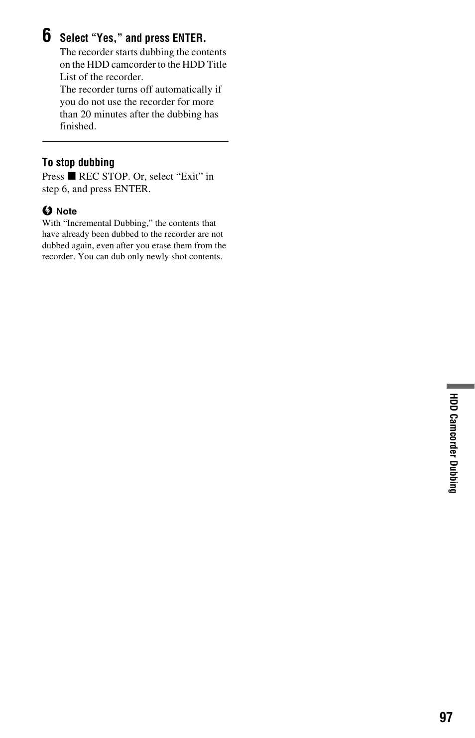 Sony RDR-HXD995 User Manual | Page 97 / 168