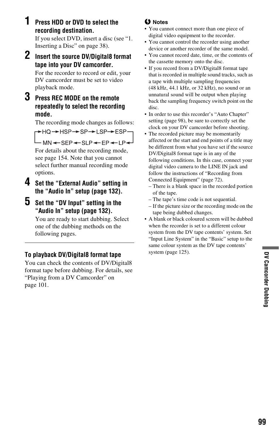 Sony RDR-HXD995 User Manual | Page 99 / 168