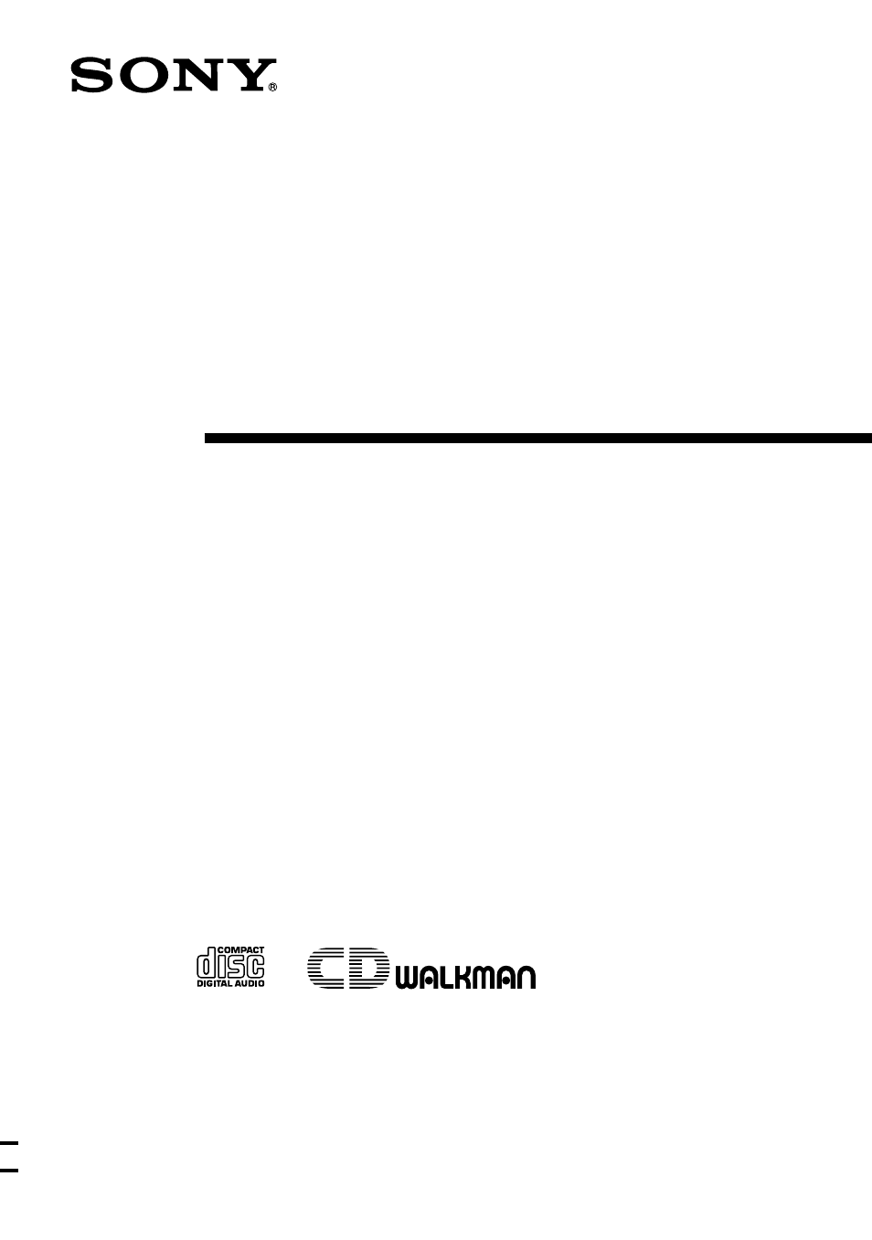 Sony CD Walkman D-FJ61 User Manual | 32 pages