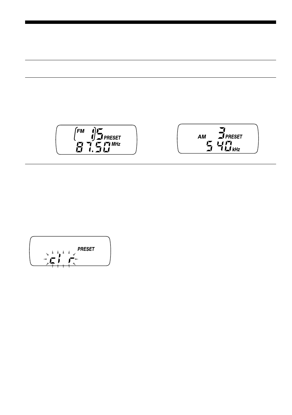 Presetting radio stations, Playing preset radio stations | Sony CD Walkman D-FJ61 User Manual | Page 14 / 32