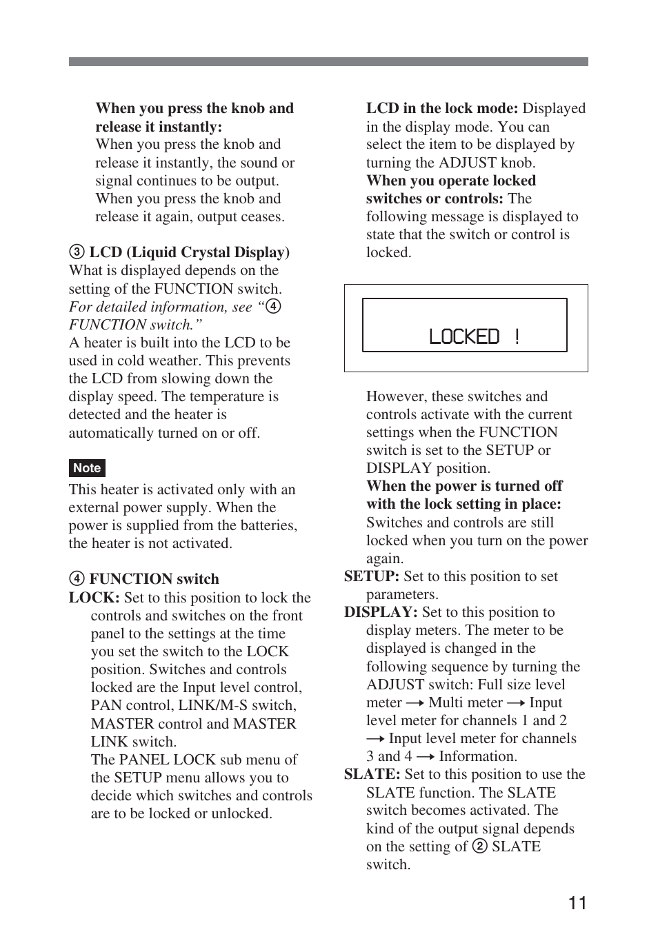 Sony DMX-P01 User Manual | Page 11 / 49