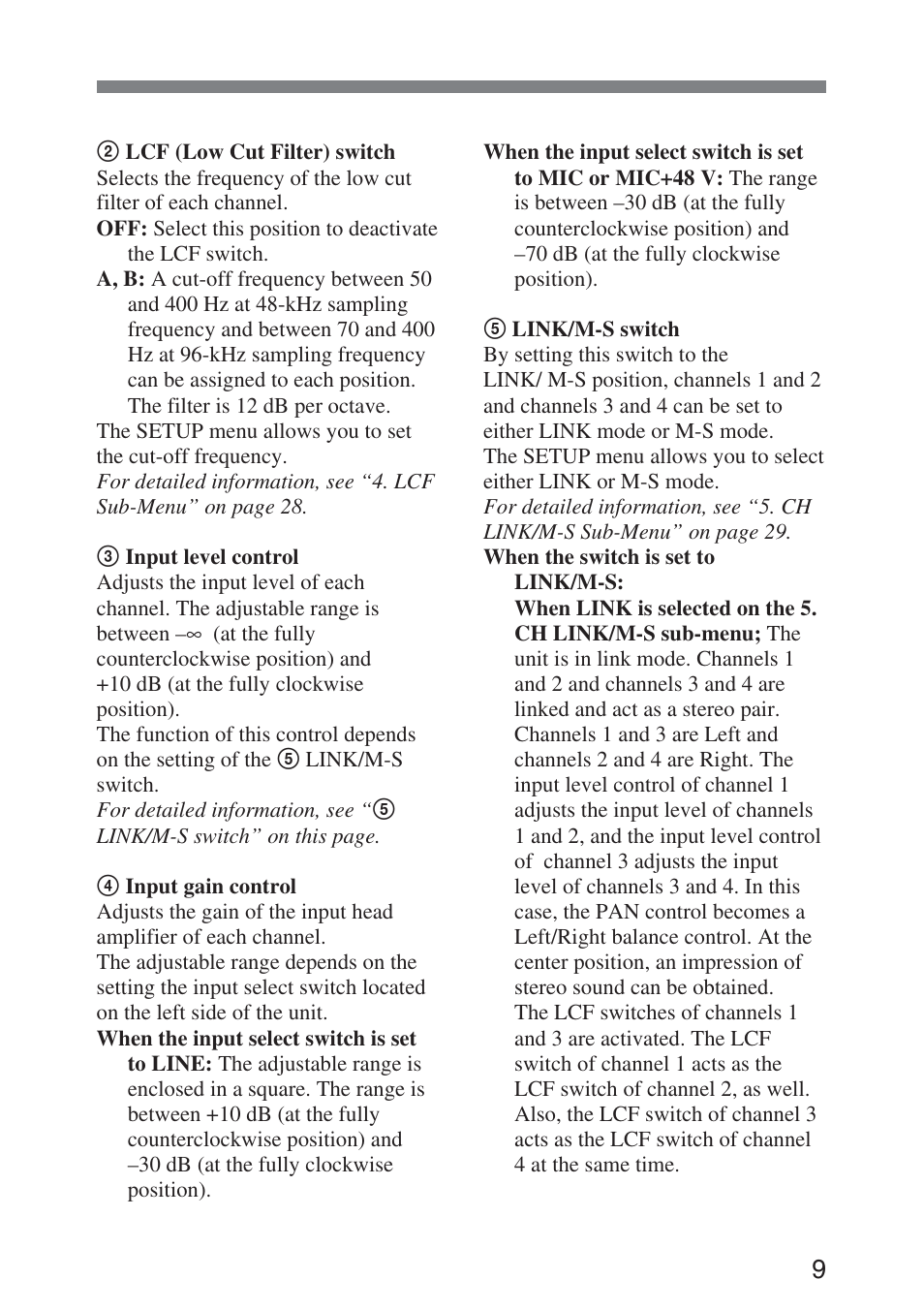 Sony DMX-P01 User Manual | Page 9 / 49