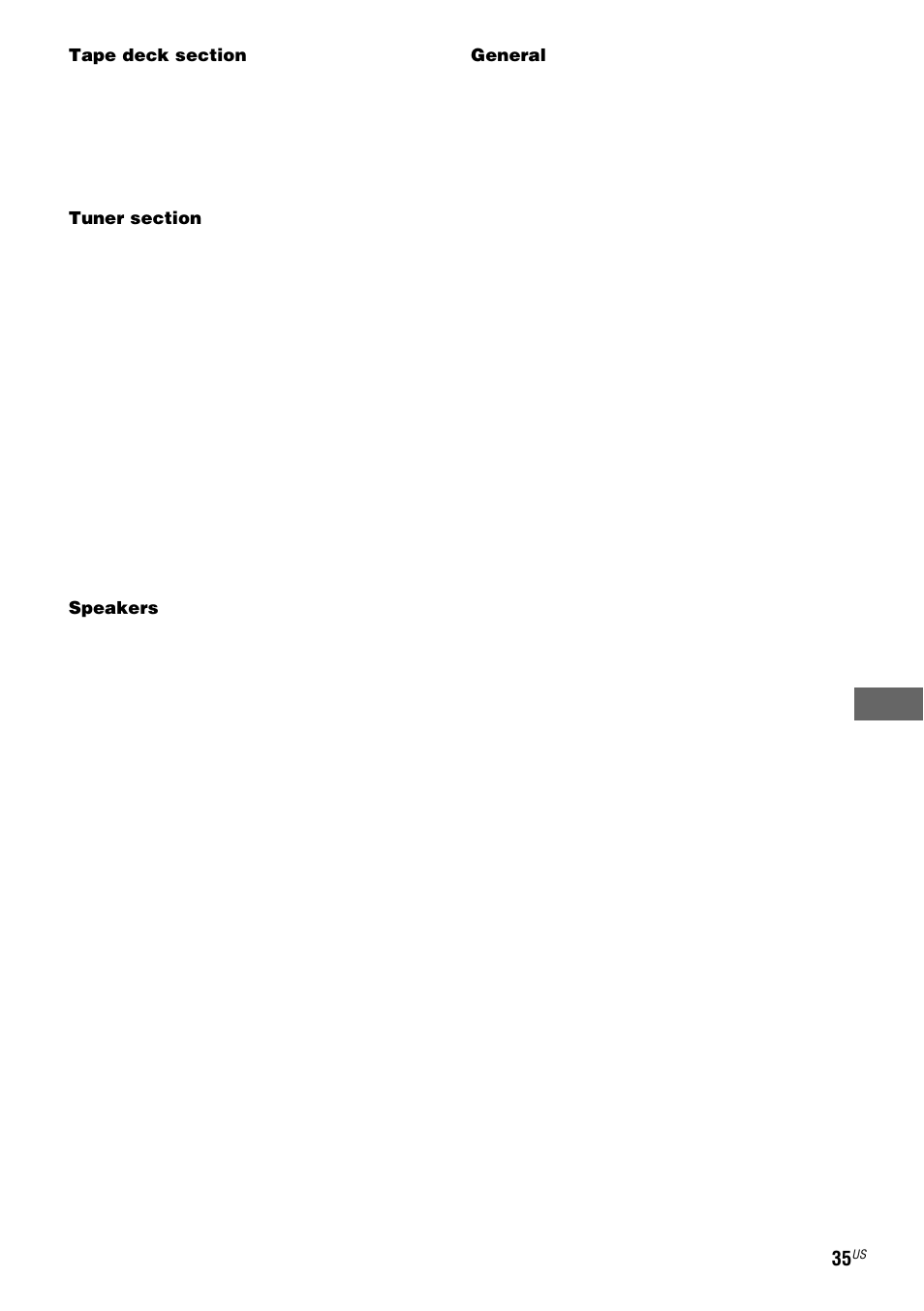Sony MHC-LX10000 User Manual | Page 35 / 40
