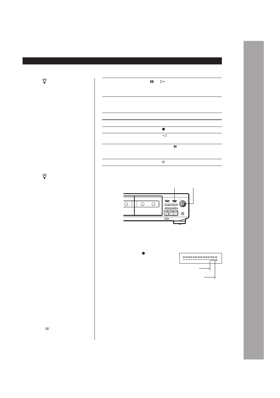 Fonctionnement de base, Démarrez la source de programme | Sony TC-WR661 User Manual | Page 18 / 57