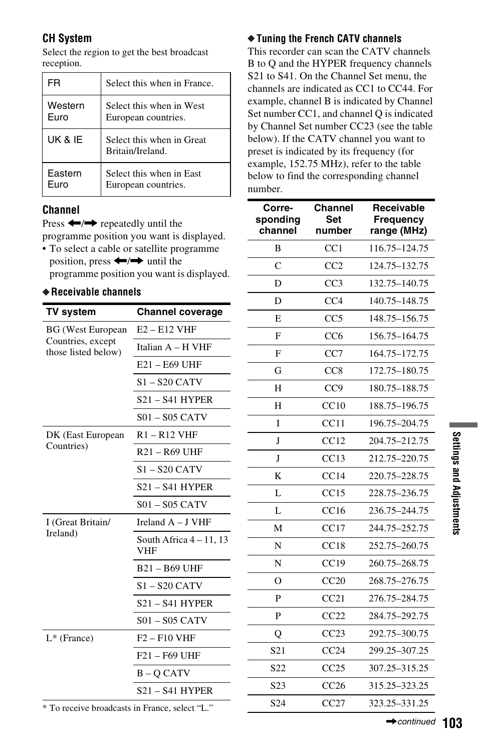 Sony RDR-HX680 User Manual | Page 103 / 140