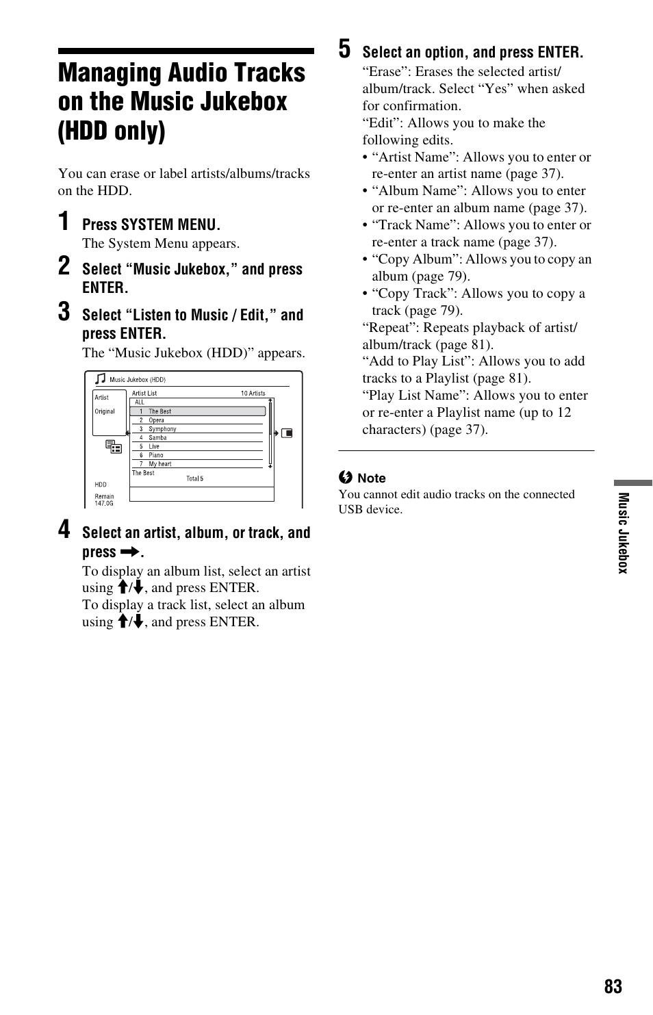 Sony RDR-HX680 User Manual | Page 83 / 140