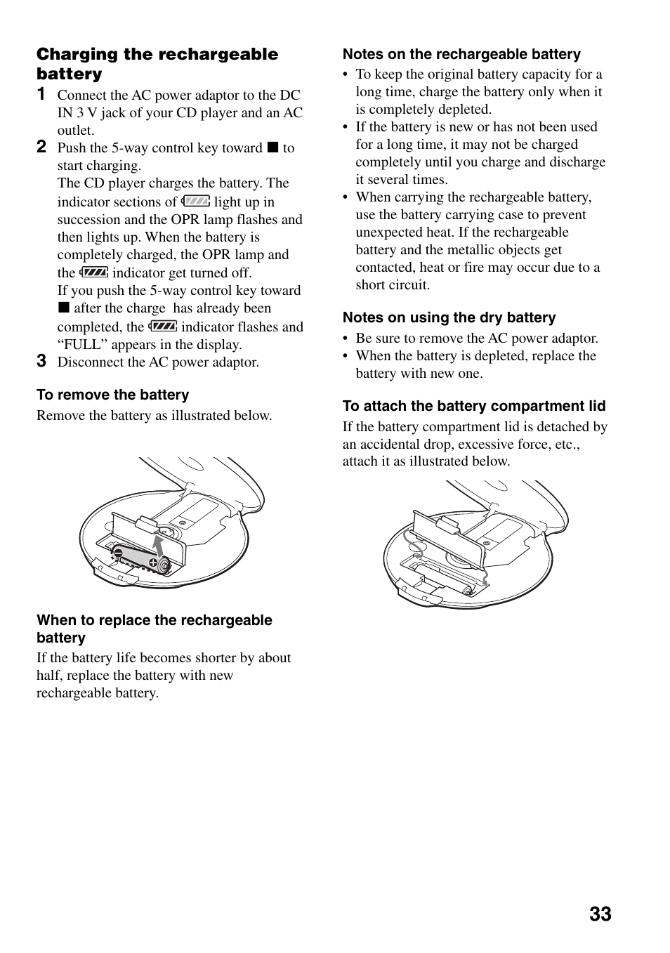 Sony D-NF600 User Manual | Page 33 / 44