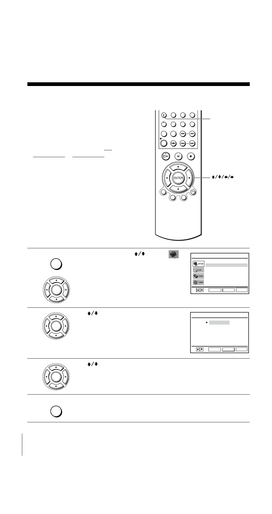 Step5: selecting a language, Step 5 : selecting a language | Sony SLV-D950I User Manual | Page 16 / 120