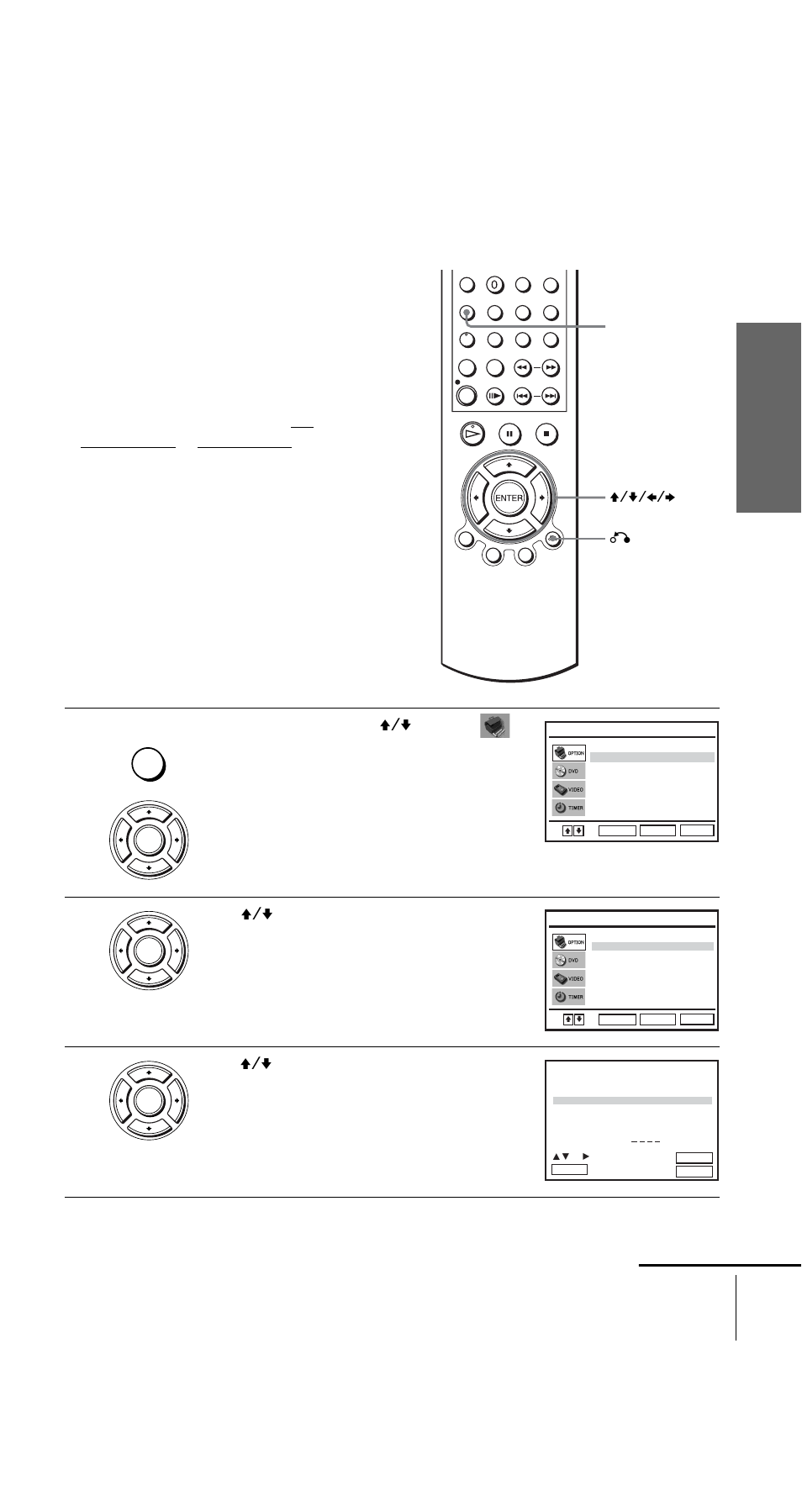 Changing the station names, Ge tting star ted | Sony SLV-D950I User Manual | Page 25 / 120