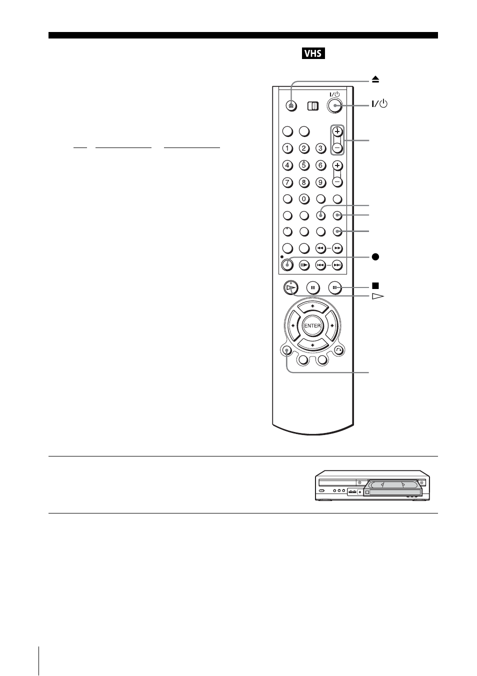 Recording tv programmes, Record ing tv programmes | Sony SLV-D950I User Manual | Page 36 / 120