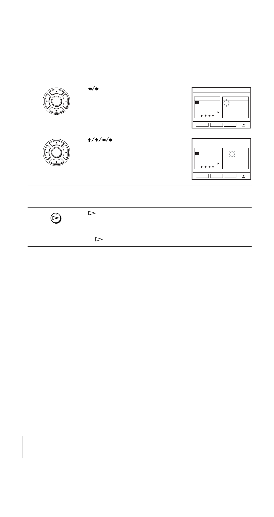 Press b/b to select “program”, then press enter, Follow step 3 for new programming | Sony SLV-D950I User Manual | Page 74 / 120