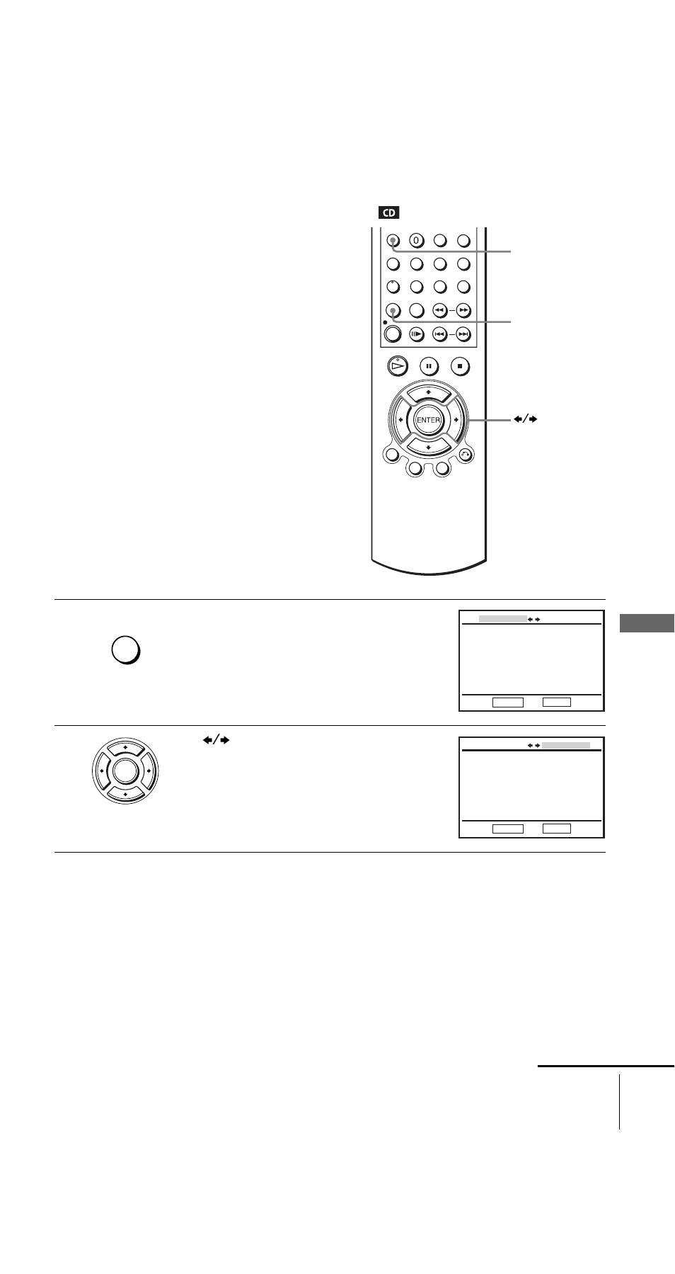 Playing in random order (shuffle play) | Sony SLV-D950I User Manual | Page 75 / 120