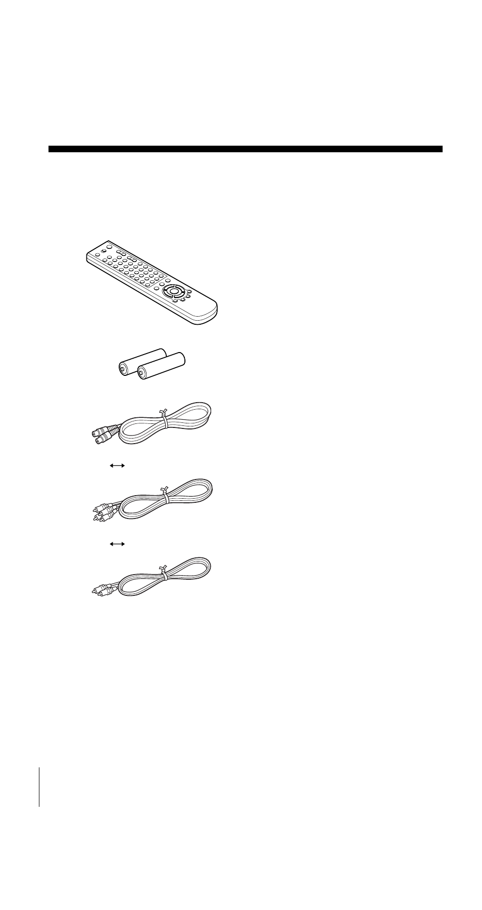 Getting started, Step1: unpacking, Step 1 : unpacking | Sony SLV-D950I User Manual | Page 8 / 120