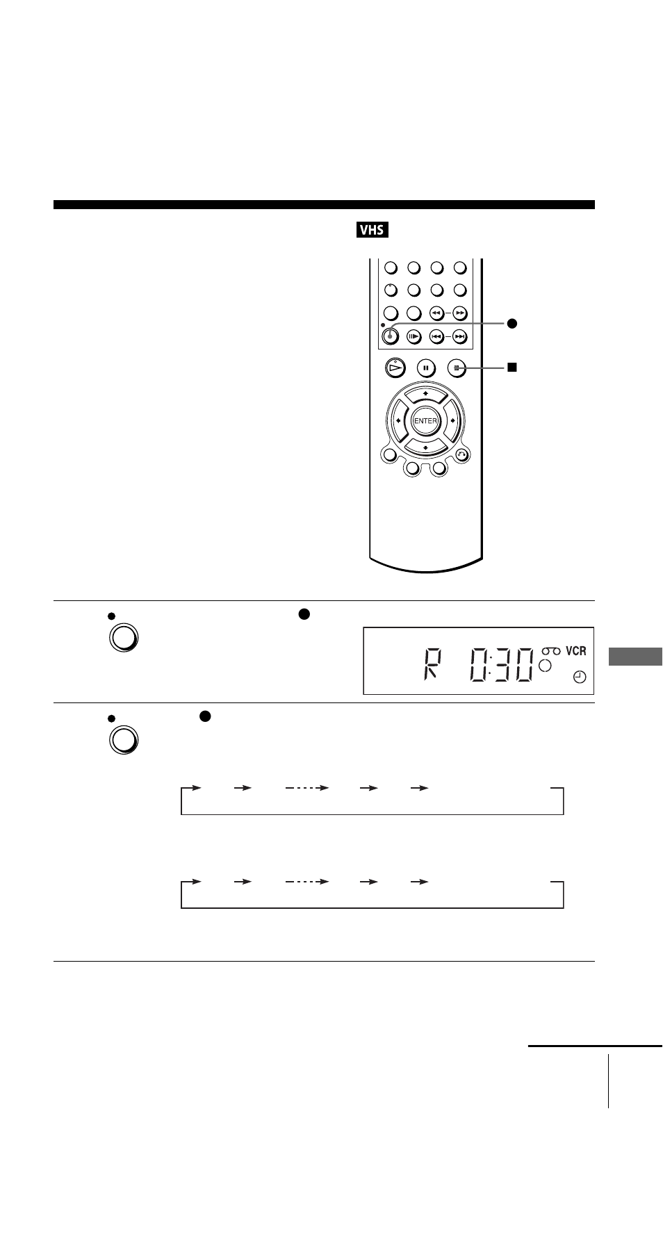 Quick timer recording, Quick | Sony SLV-D950I User Manual | Page 91 / 120