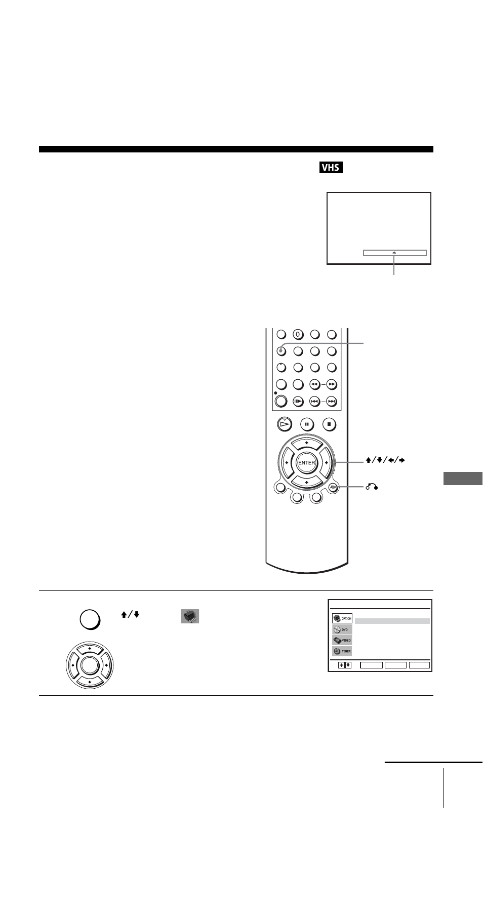 Adjusting the picture (tracking), Adjusting the picture, Tracking) | Adjusting the tracking, Adjusting the picture sharpness (smart trilogic) | Sony SLV-D950I User Manual | Page 97 / 120