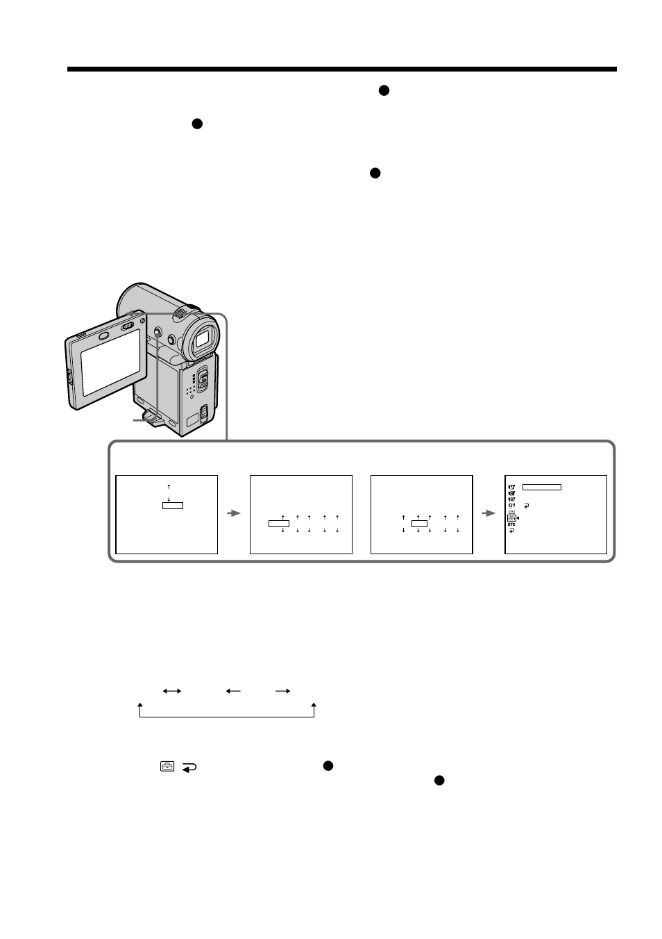 Step 2 setting the date and time, The year changes as follows | Sony DCR-IP5/IP7BT User Manual | Page 24 / 196