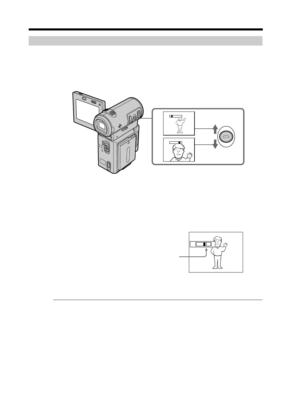 Recording a picture using the zoom feature | Sony DCR-IP5/IP7BT User Manual | Page 34 / 196