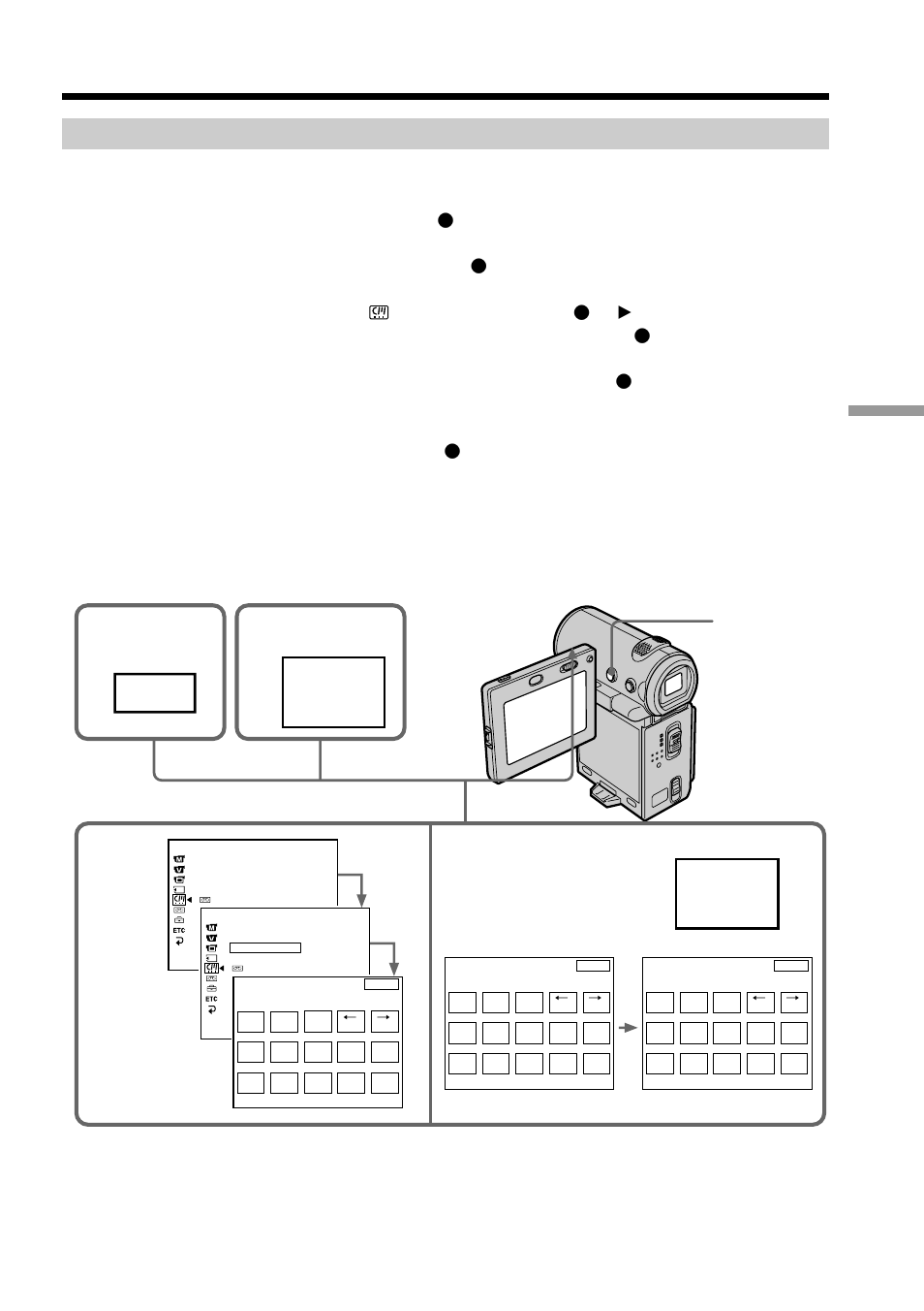 Menu set, Labeling a cassette | Sony DCR-IP5/IP7BT User Manual | Page 99 / 196