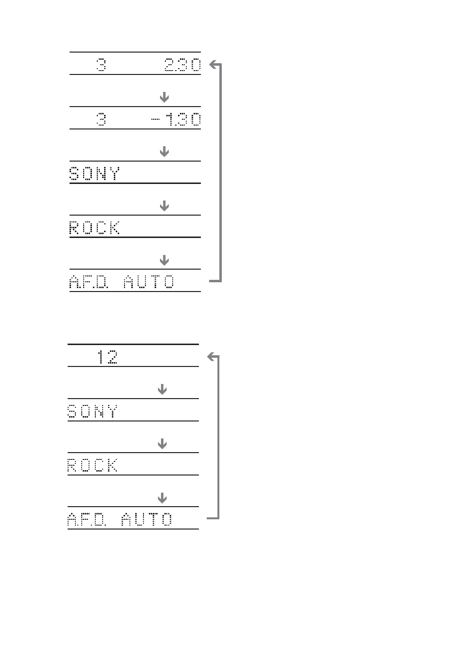 When playing back an mp3 when playing back a jpeg | Sony DAV-FC7 User Manual | Page 42 / 92