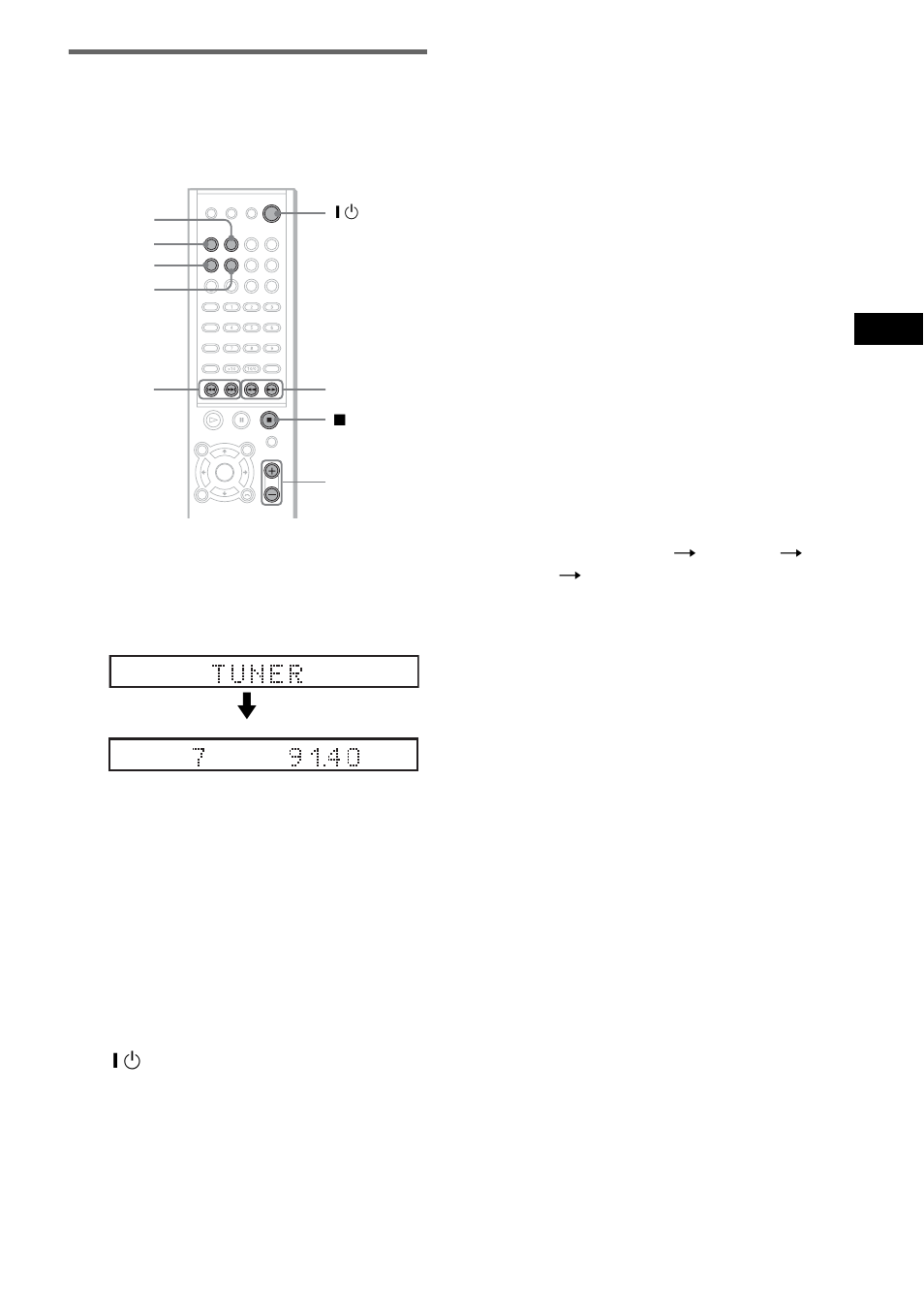 Listening to the radio | Sony DAV-FC7 User Manual | Page 61 / 92