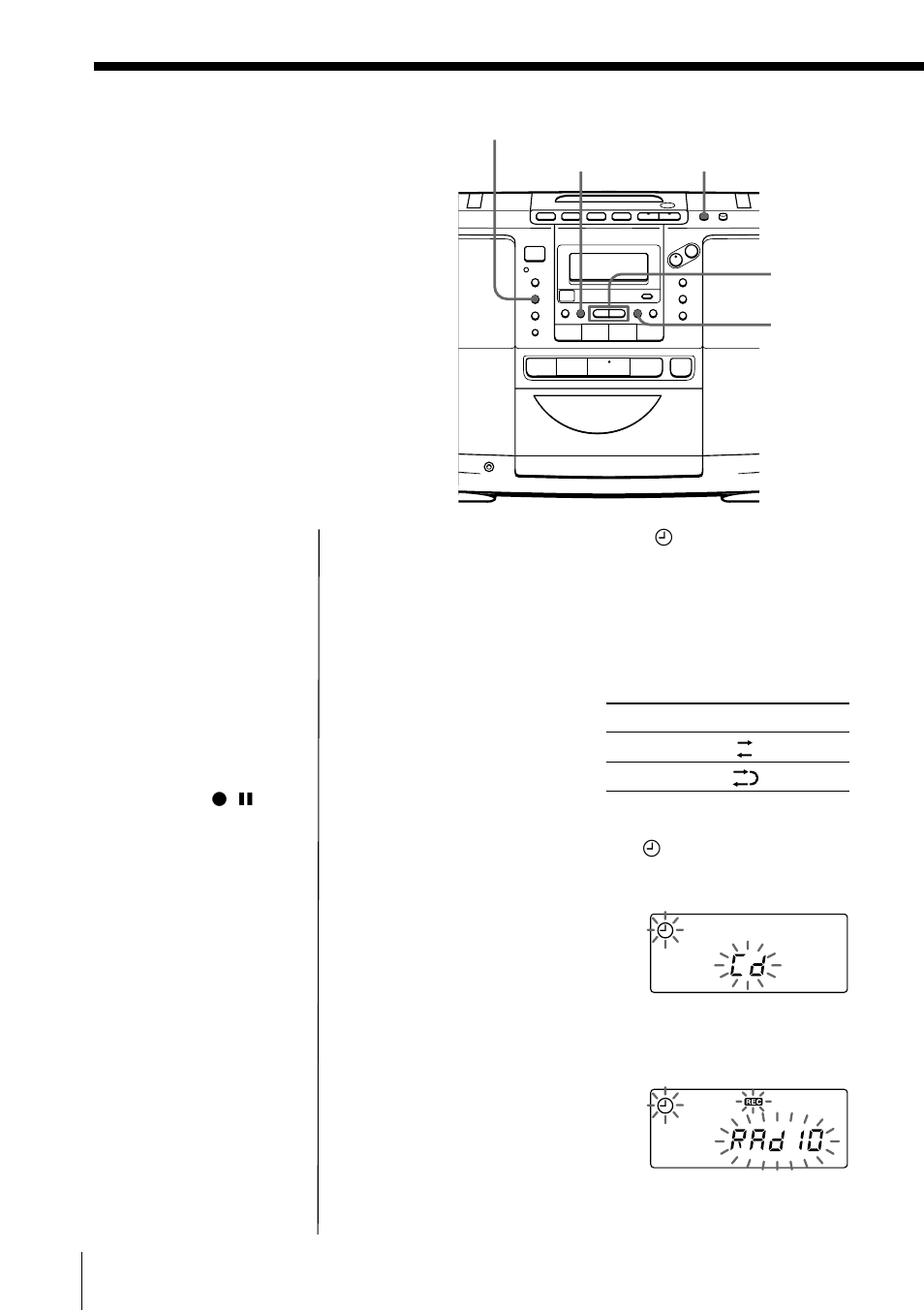 Timer-recording radio programs | Sony ZS-D50 User Manual | Page 32 / 96