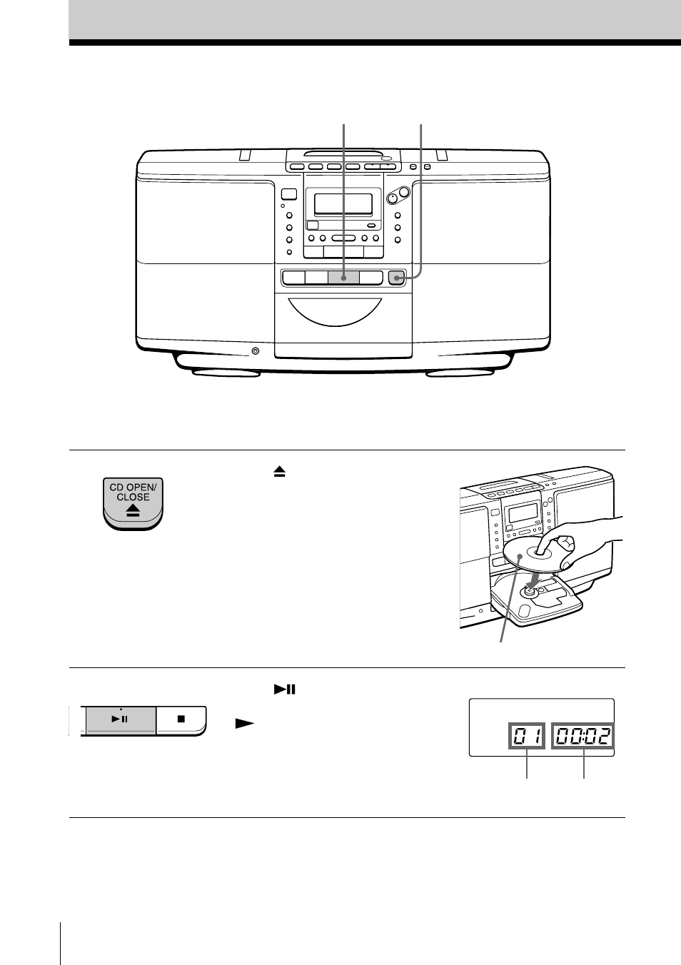 Reproducción de cd | Sony ZS-D50 User Manual | Page 50 / 96