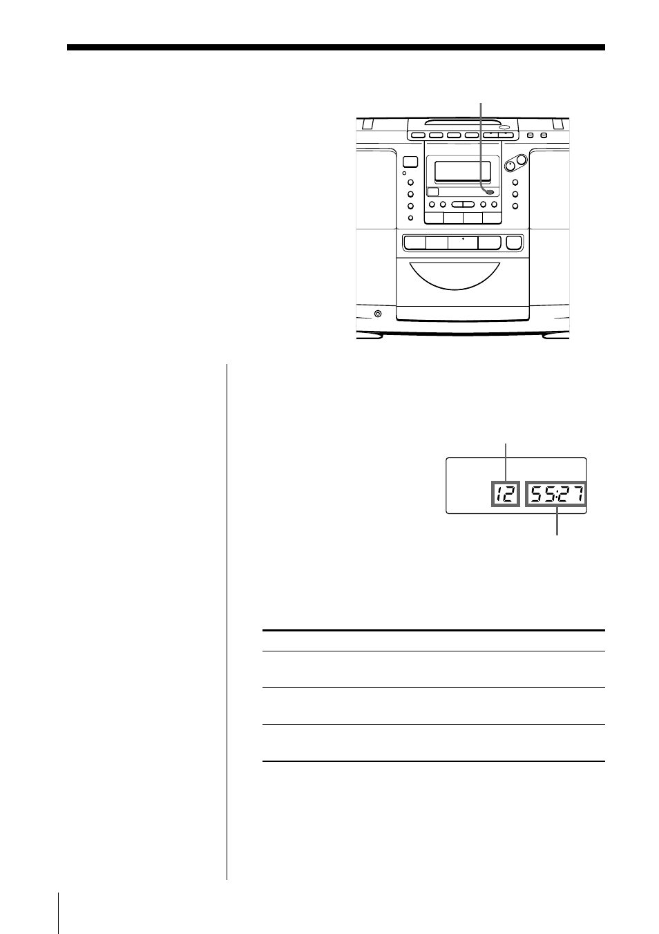 Uso del visor | Sony ZS-D50 User Manual | Page 58 / 96