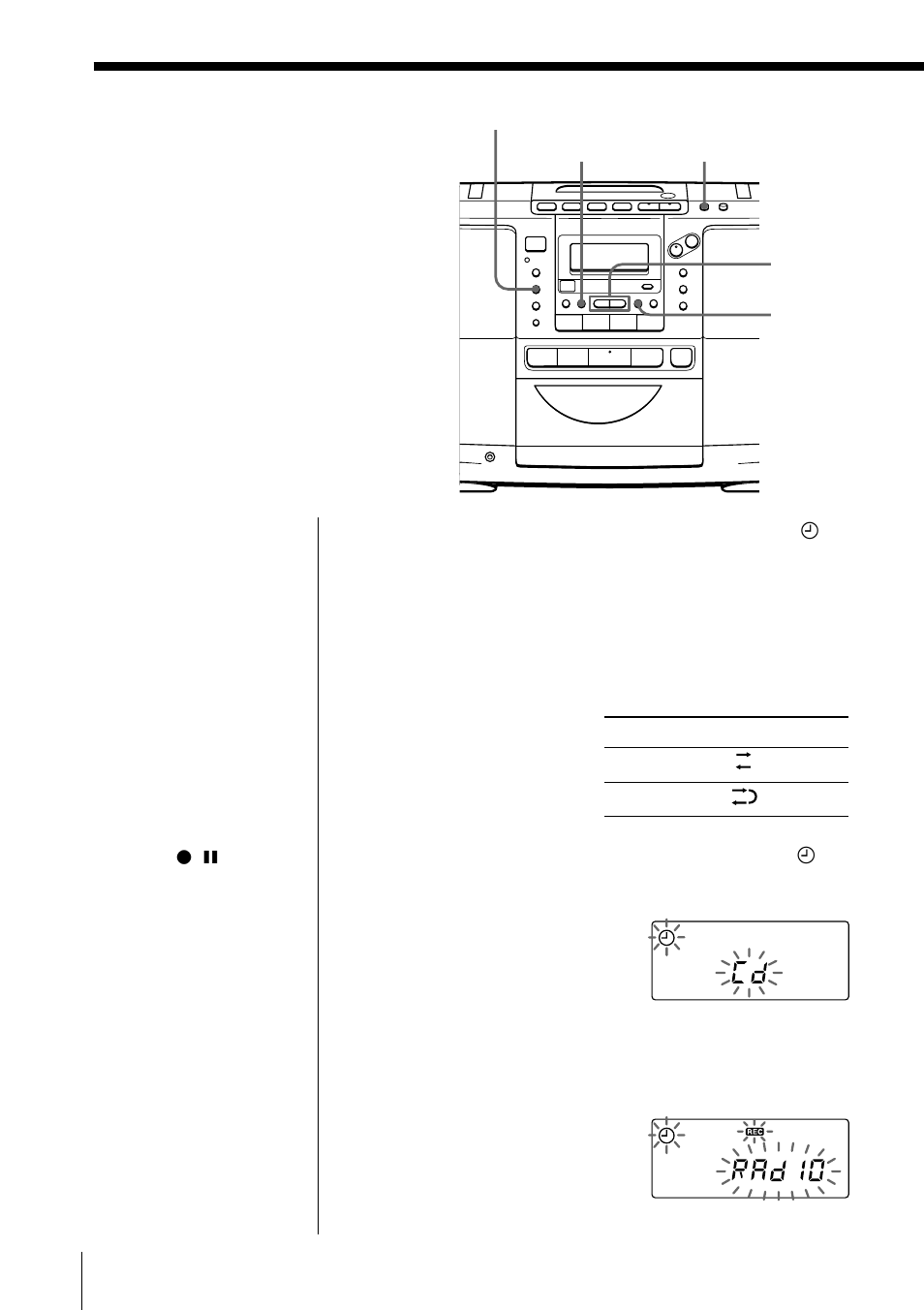 Grabación de programas de radio con temporizador | Sony ZS-D50 User Manual | Page 78 / 96