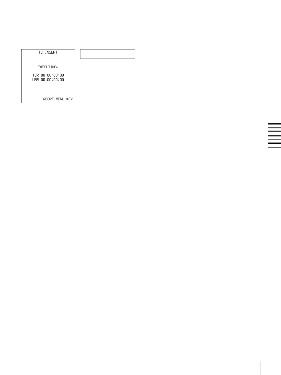 Executing | Sony DSR-1500 User Manual | Page 49 / 120