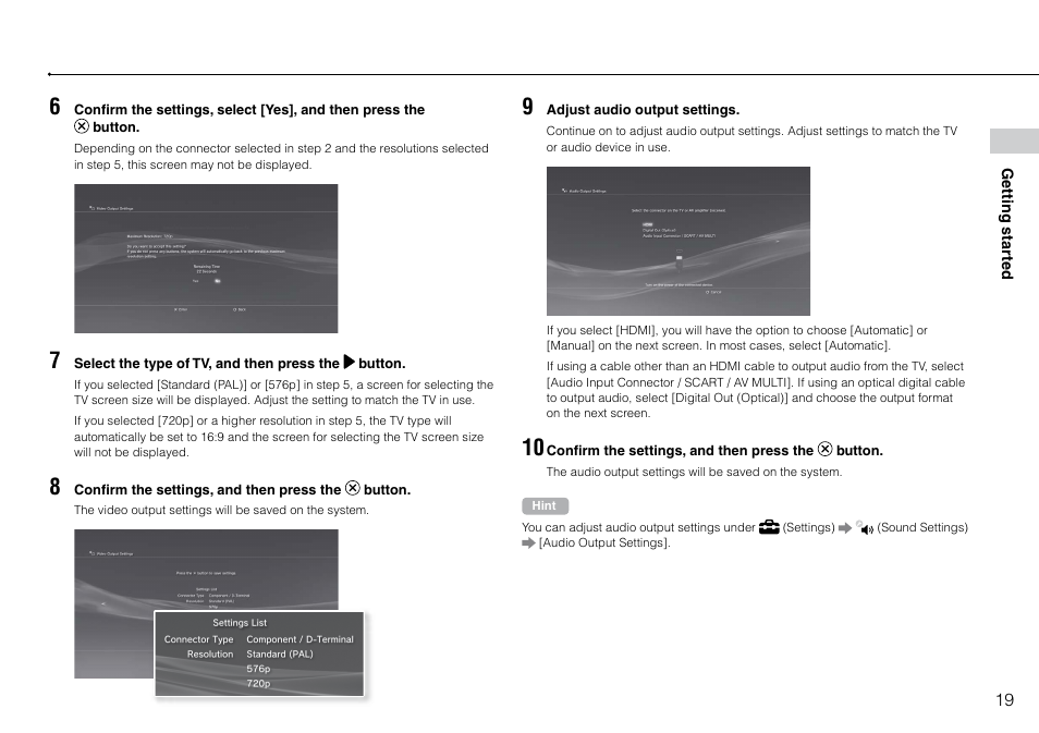 Sony Playstation 3 CECH-2003B User Manual | Page 19 / 60