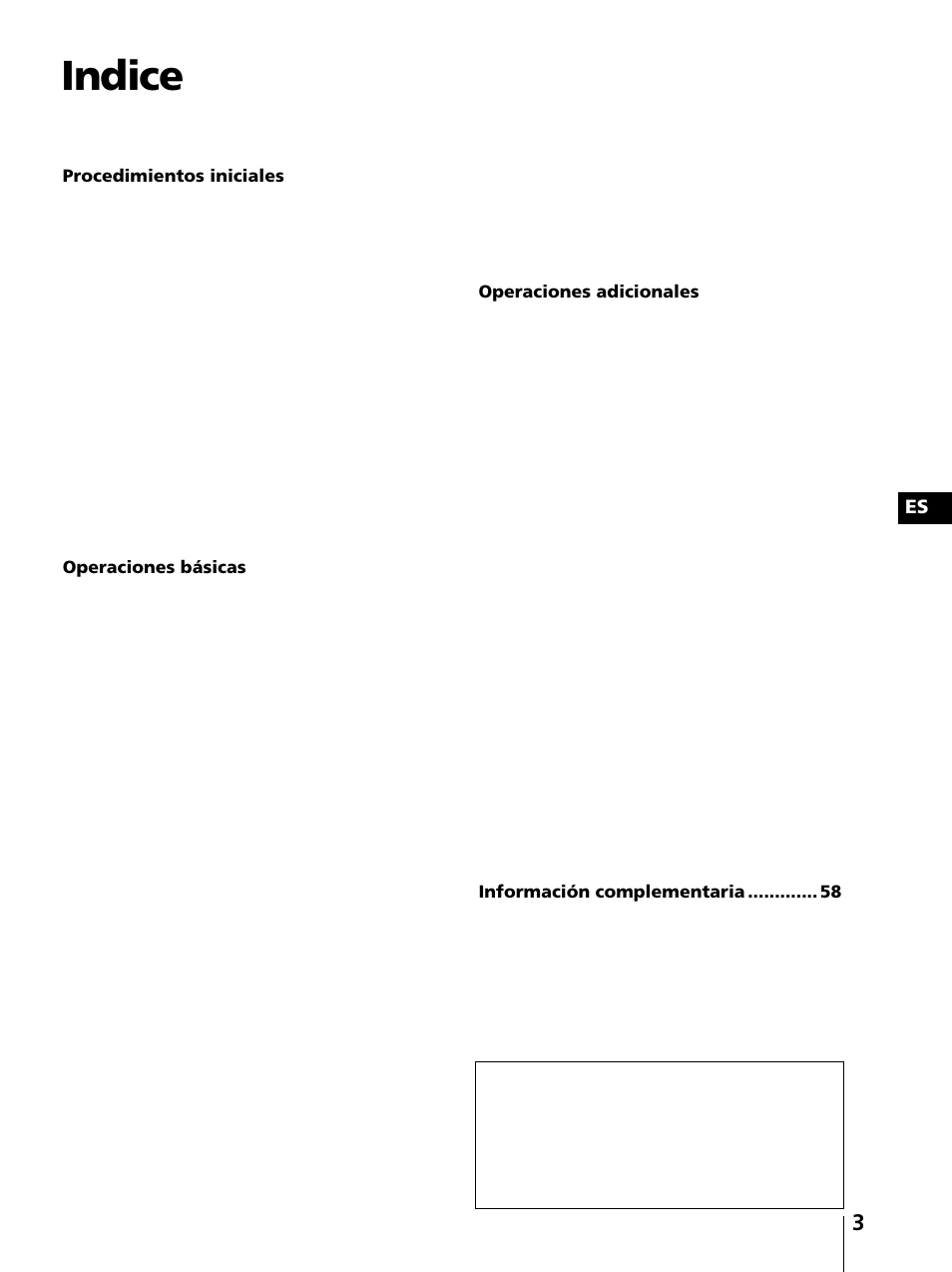 Indice | Sony KV-13VM42 User Manual | Page 127 / 188