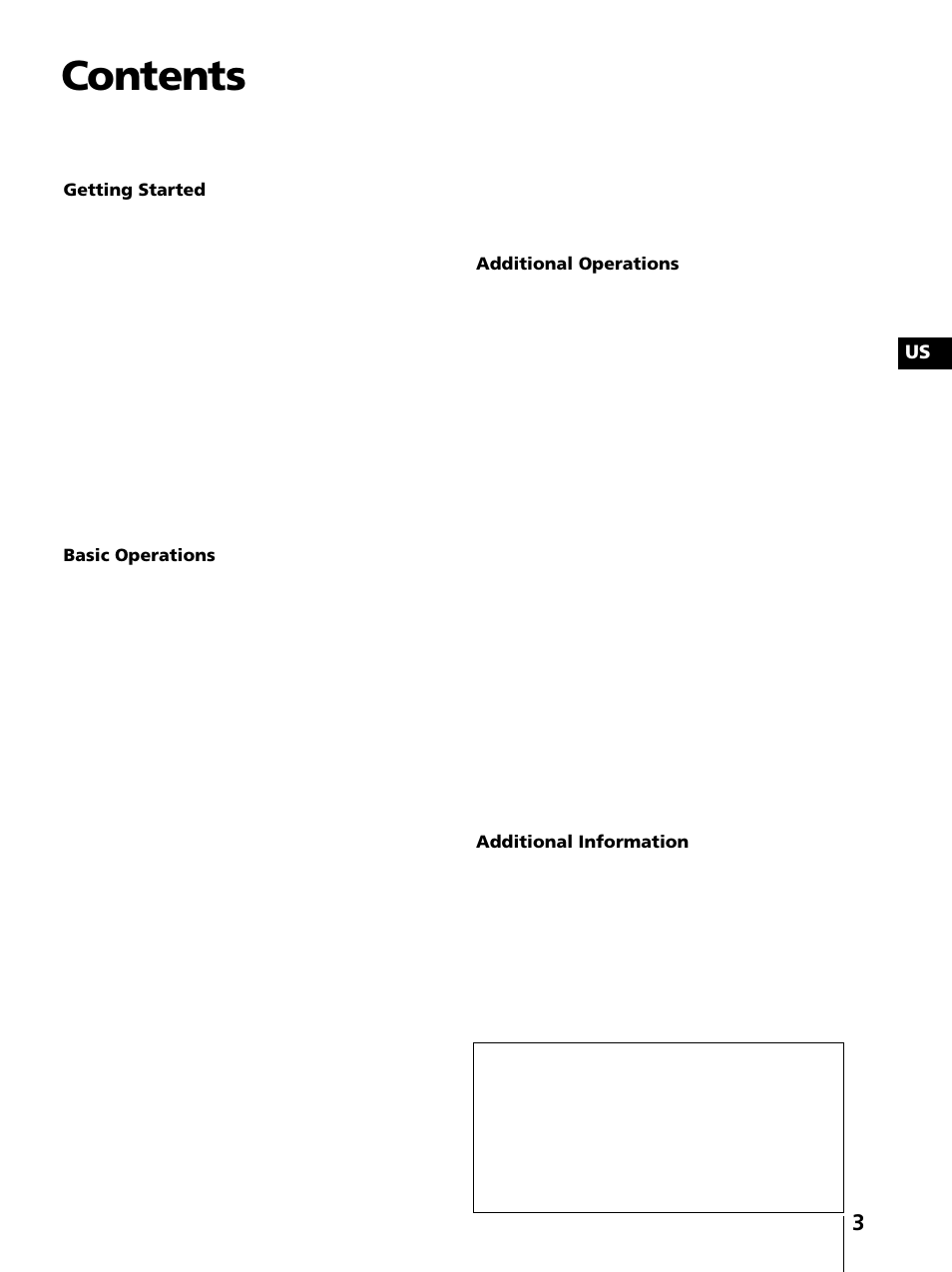 Sony KV-13VM42 User Manual | Page 3 / 188