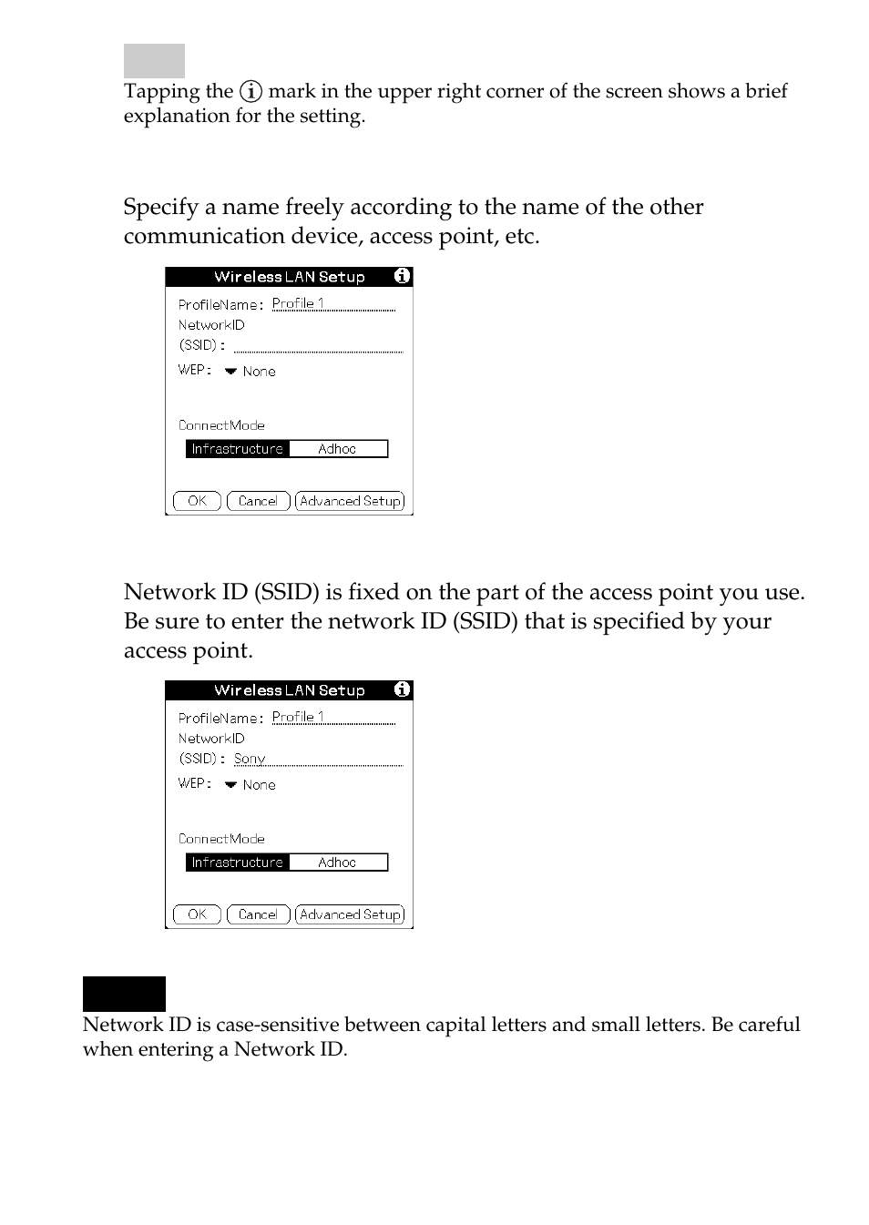 Sony PEGA-WL100 User Manual | Page 16 / 40