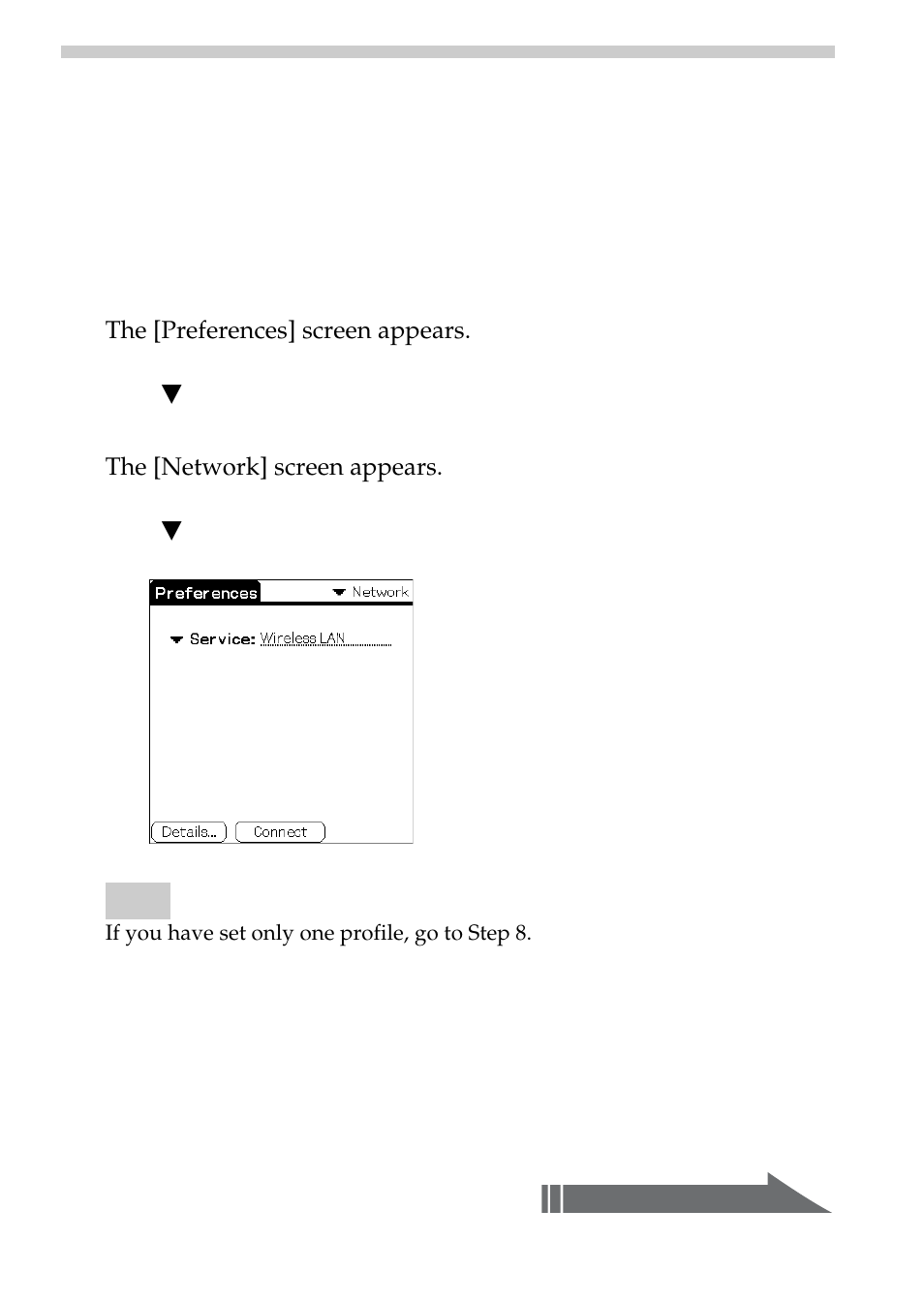 Connecting your clié handheld to a wireless lan | Sony PEGA-WL100 User Manual | Page 21 / 40