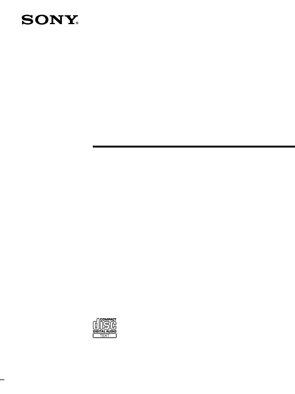 Sony CDP-M555ES User Manual | 48 pages