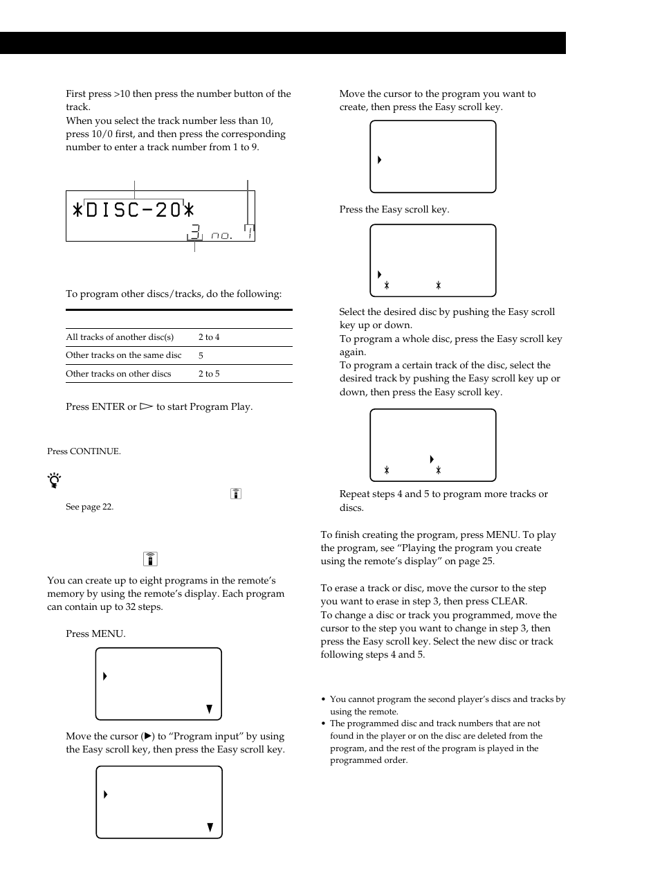 Playing cds, Playing cds 5 | Sony CDP-M555ES User Manual | Page 23 / 48