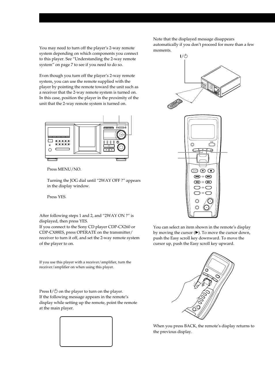 Getting started, How to use the remote | Sony CDP-M555ES User Manual | Page 8 / 48