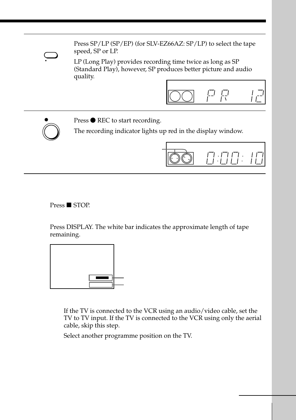 Sony SLV-EZ77AS User Manual | Page 35 / 75