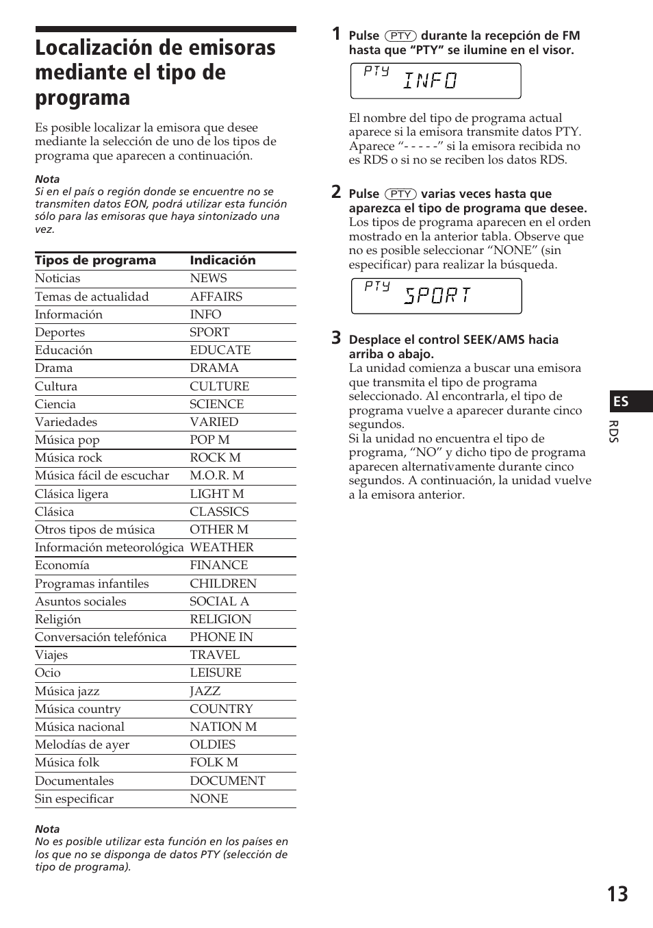 Port info | Sony CDX-4180R User Manual | Page 35 / 88