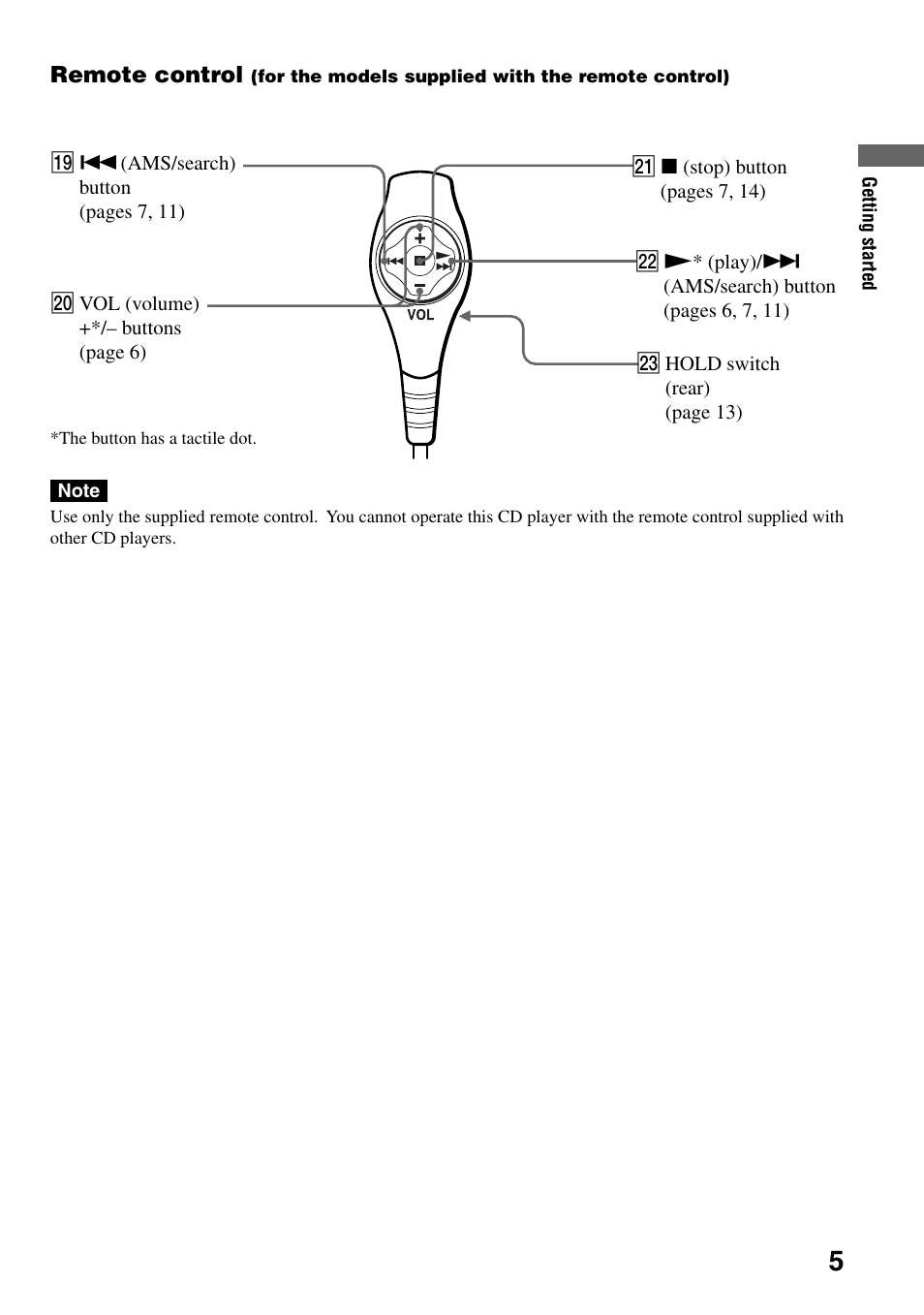 Sony D-EJ753 User Manual | Page 5 / 24