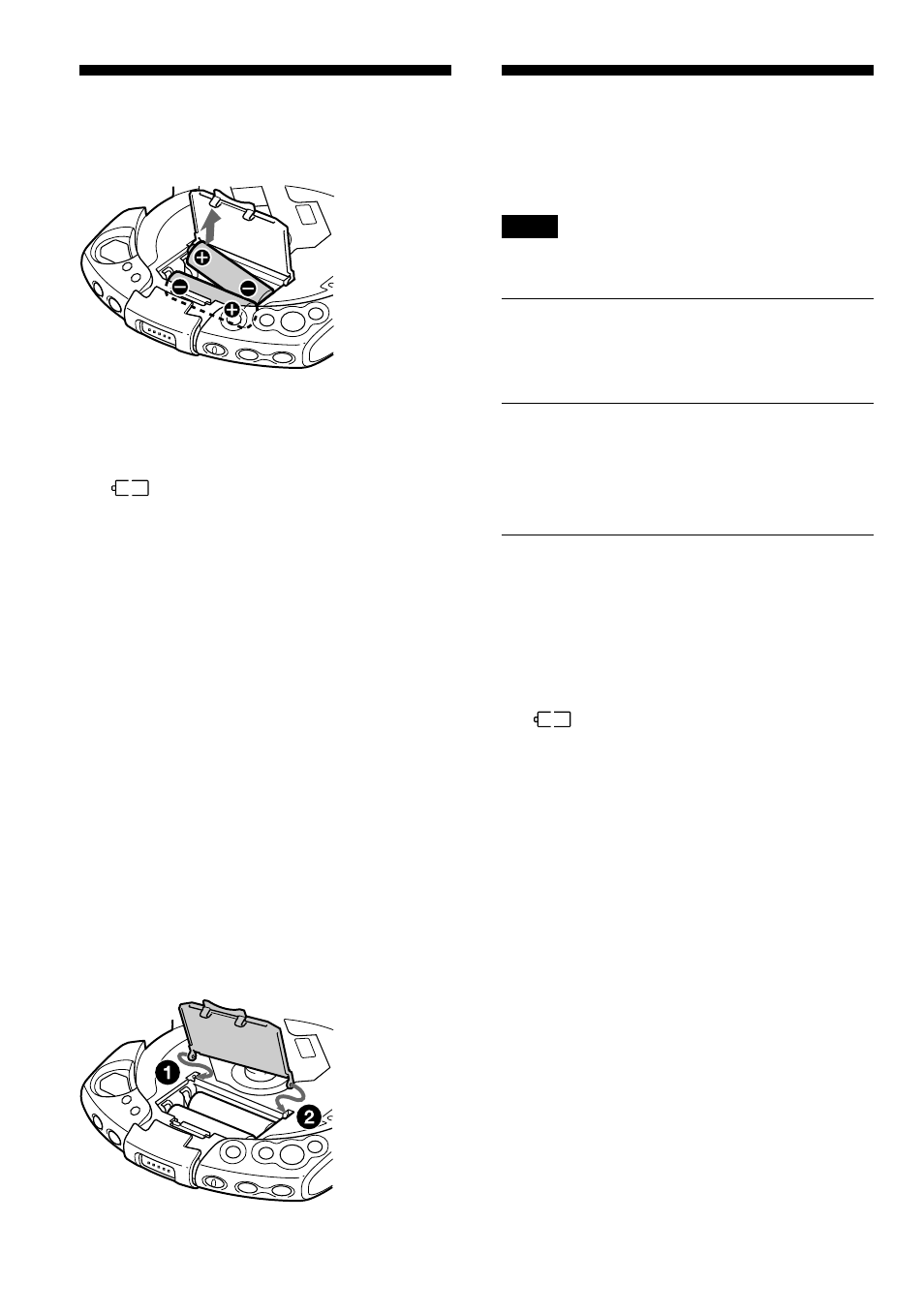 Using dry batteries | Sony CD Walkman D-EG3 User Manual | Page 18 / 24