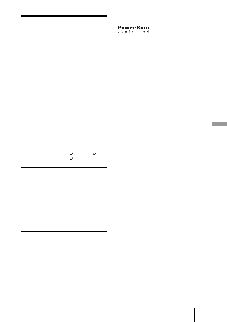 Specifications | Sony DRU-700A User Manual | Page 31 / 36